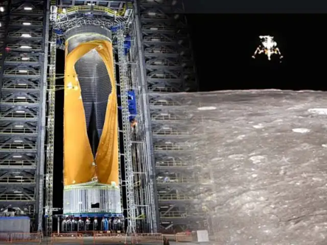 NASA presenta el cohete más grande del mundo para misiones lunares