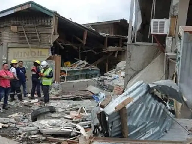 Terremoto de 6,8 grados remeció la isla filipina de Mindanao