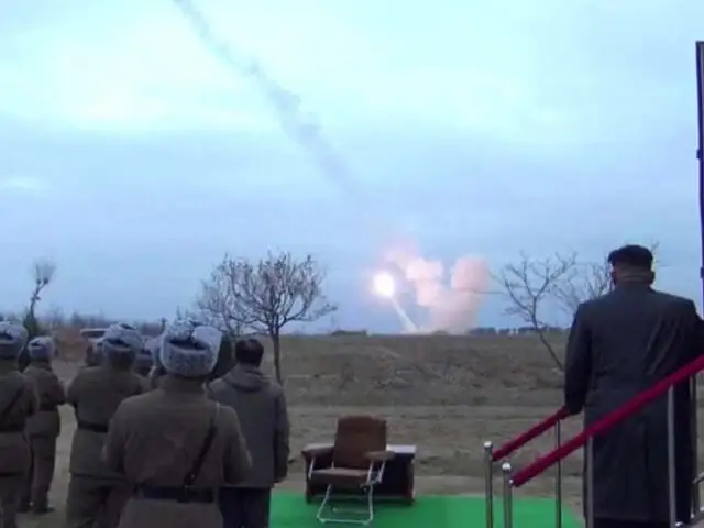 Corea del Norte realiza prueba para "contener y superar amenaza nuclear" de EEUU