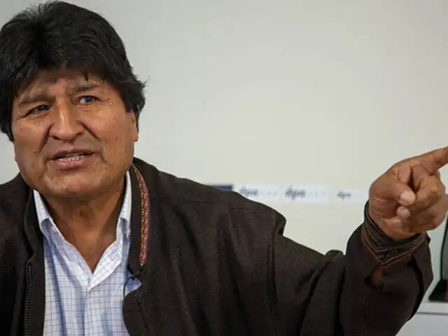 Fiscalía boliviana ordena detención del expresidente Evo Morales