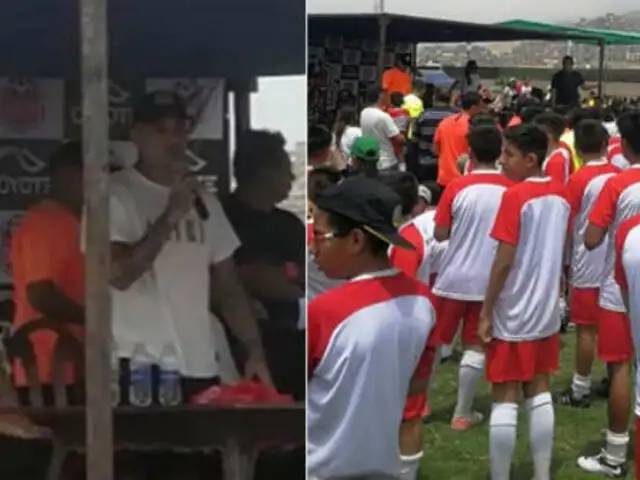 Paolo Guerrero a decenas de niños: piensen que su sueño es llegar a la Selección Peruana