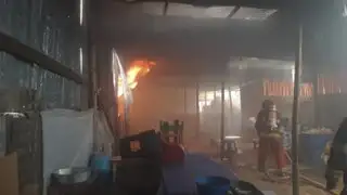 Cercado de Lima: incendio afectó varios locales de una galería
