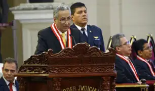 José Luis Lecaros presidirá hoy inicio de Año Judicial 2020