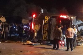 Tragedia en Arequipa: Sutran asegura que ómnibus siniestrado iba a excesiva velocidad