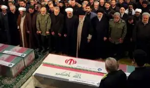 Irán: entierran restos de Qasem Soleimani en su ciudad natal