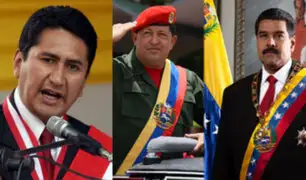 Vladimir Cerrón reitera su admiración al régimen venezolano: "el pueblo recuerda a Chávez"
