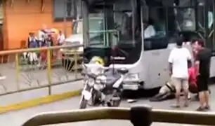 San Martín de Porres: policía es atropellada por bus del Metropolitano en Caquetá