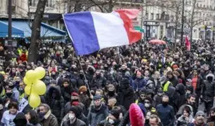 Francia: se registran disturbios en protestas contra la reforma de pensiones