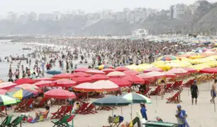 Elecciones 2020: bañistas acuden a playas durante comicios congresales