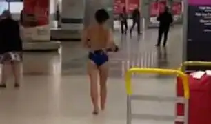 EEUU: Mujer se desnuda en aeropuerto ante decenas de pasajeros
