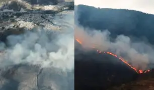 Quito: alrededor de 400 bomberos luchan para apagar voraz incendio forestal