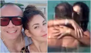 ¿Oficializaron su romance? Tilsa Lozano y Jackson Mora son ''ampayados'' muy cariñosos en playa de Miami