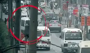 Choque en Ate: conductor de ‘chosicano’ se pasó luz roja de semáforo