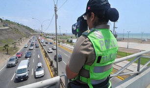 Costa Verde: más de 500 multas se registran en enero por excesos de velocidad