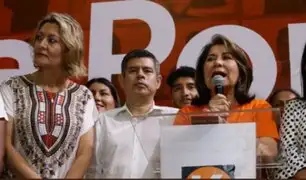 Martha Chávez tras boca de urna: "sabemos que hay voto escondido fujimorista"