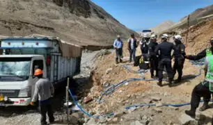 Arequipa: se reanudan labores de rescate de mineros atrapados en socavón