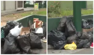 Surco: vecinos denuncian acumulación de basura en varias de sus calles