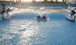 Asia Park: deporte y adrenalina en una piscina de olas artificiales