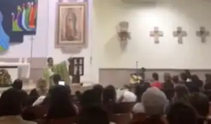 [VIDEO] YouTube: padre y fieles cantan ‘Tusa’ en plena misa