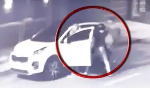 San Borja: delincuentes armados golpean a conductor y le roban sus pertenecías