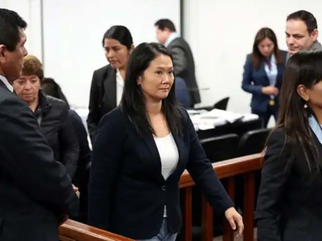 Justicia decide hoy si Keiko Fujimori regresa a prisión tras permanecer dos meses en libertad