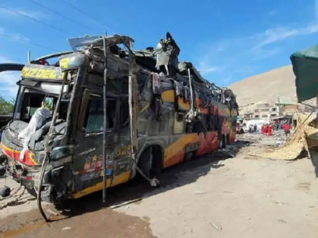 Accidente en Arequipa: identifican a cinco de los 16 fallecidos tras choque de bus
