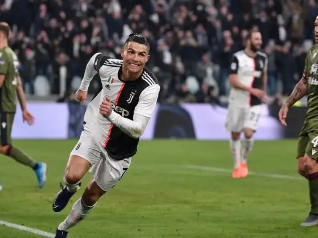 [VIDEO] Cristiano Ronaldo inicia el año con un hat-trick en la Serie A