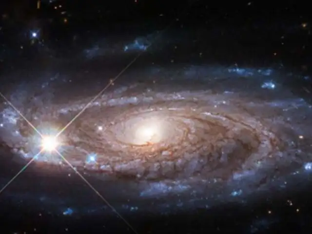 NASA captó una galaxia 2.5 veces más grande que la Vía Láctea