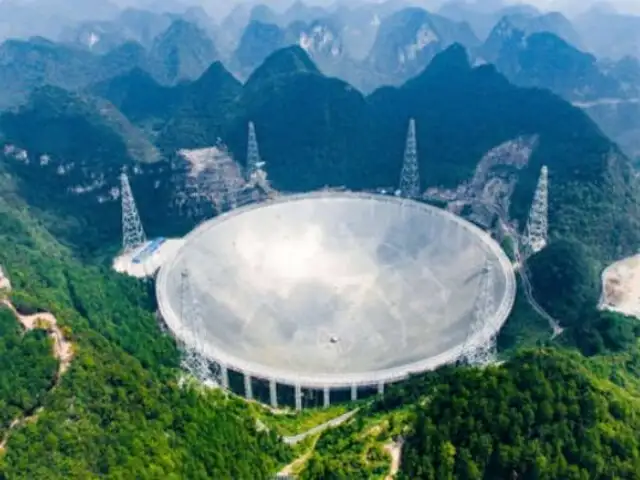 China: inician las operaciones del radiotelescopio más grande del mundo
