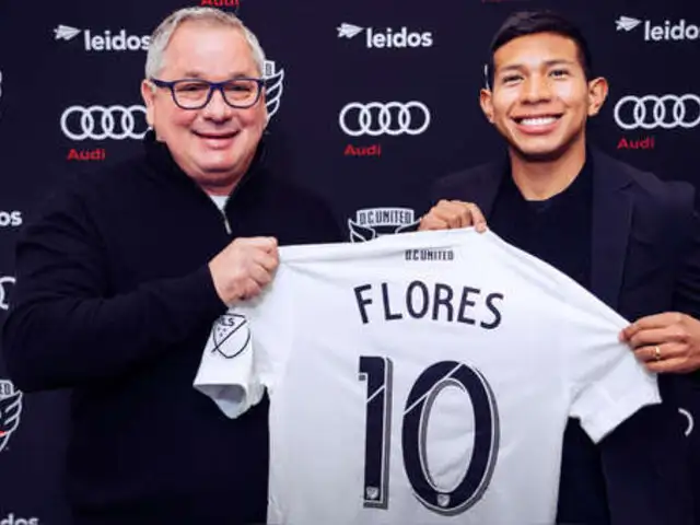 OFICIAL: Edison Flores es nuevo futbolista del DC United de la MLS