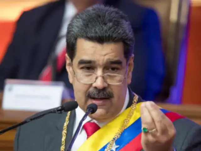 Maduro arremetió contra oposición durante discurso en Asamblea Nacional