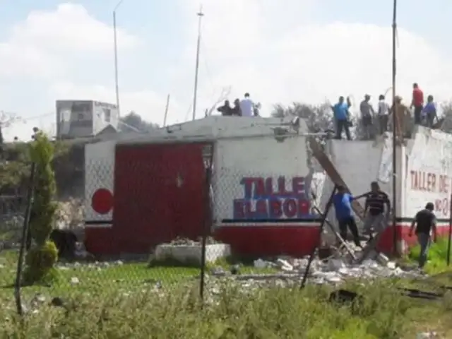 México: explosión de taller de pirotecnia deja al menos dos muertos y seis heridos
