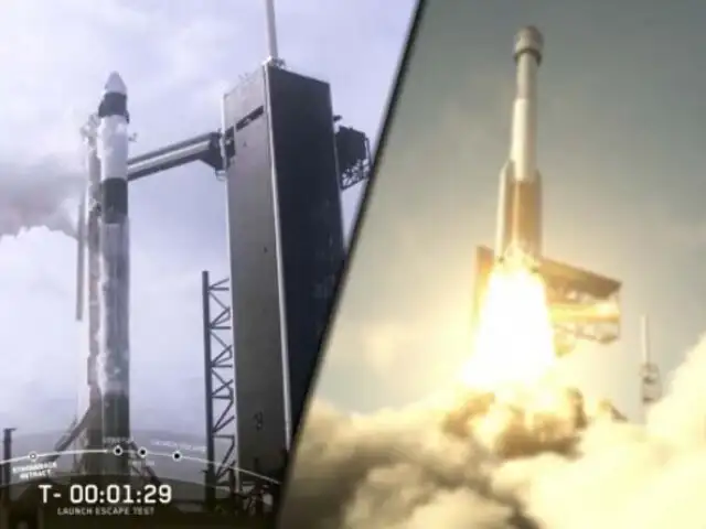 NASA: última prueba antes del lanzamiento de astronautas fue un éxito