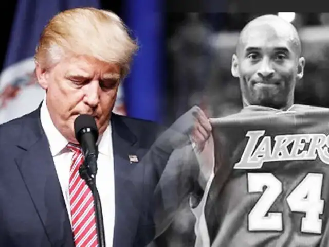 Donald Trump: “la muerte de Kobe Bryant es una terrible noticia”