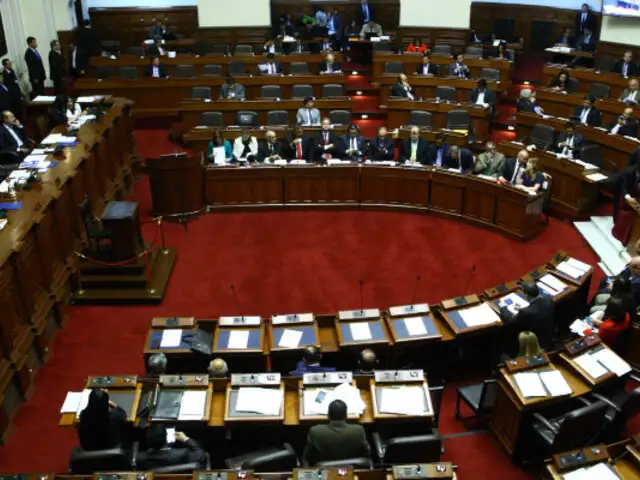 Congreso: Se aprueba numero de integrantes para Comisiones Ordinarias y Permanente