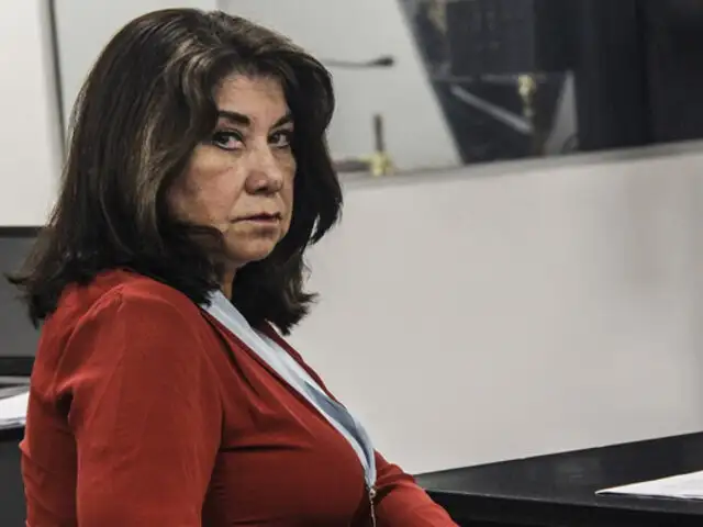 Martha Chávez fue elegida presidenta de la Comisión de Inteligencia del Congreso