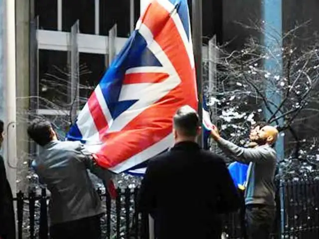 Brexit: Unión Europea retira la bandera británica de sus instituciones