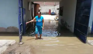 Chorrillos: más de 20 viviendas afectadas con aguas servidas tras rotura de tubería