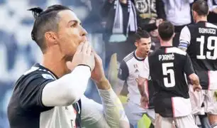 Cristiano Ronaldo anotó su gol 50 con la Juventus