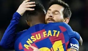 Barcelona lográ triunfo con dos goles de Ansu Fati