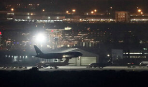 Avión que presentó problemas técnicos aterrizó en aeropuerto de Madrid