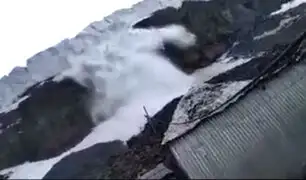 Puno: avalancha de hielo cubre bocamina en La Rinconada
