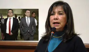 Martha Chávez respecto a demanda de Odebrecht: deben remover a Pérez y Vela e investigarlos