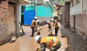 Cusco: militares ayudaron en la remoción de escombros tras desborde de río Kitamayo