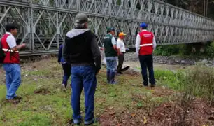 Chanchamayo: advierten del peligro de colapso de otro puente tras fuertes lluvias