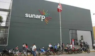 Sunarp indicó que huelga de sindicatos había sido declarada improcedente por el MTPE