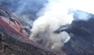 Reunión: volcán Pitón de la Fournaise entró en erupción