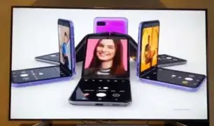 Samsung lanza el  primer celular con pantalla de vidrio plegable
