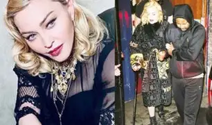 Madonna abandona su último recital ayudada por un bastón