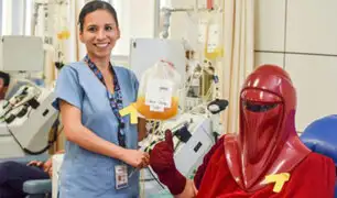 INSN realiza campaña de donación de sangre con personajes de Star Wars